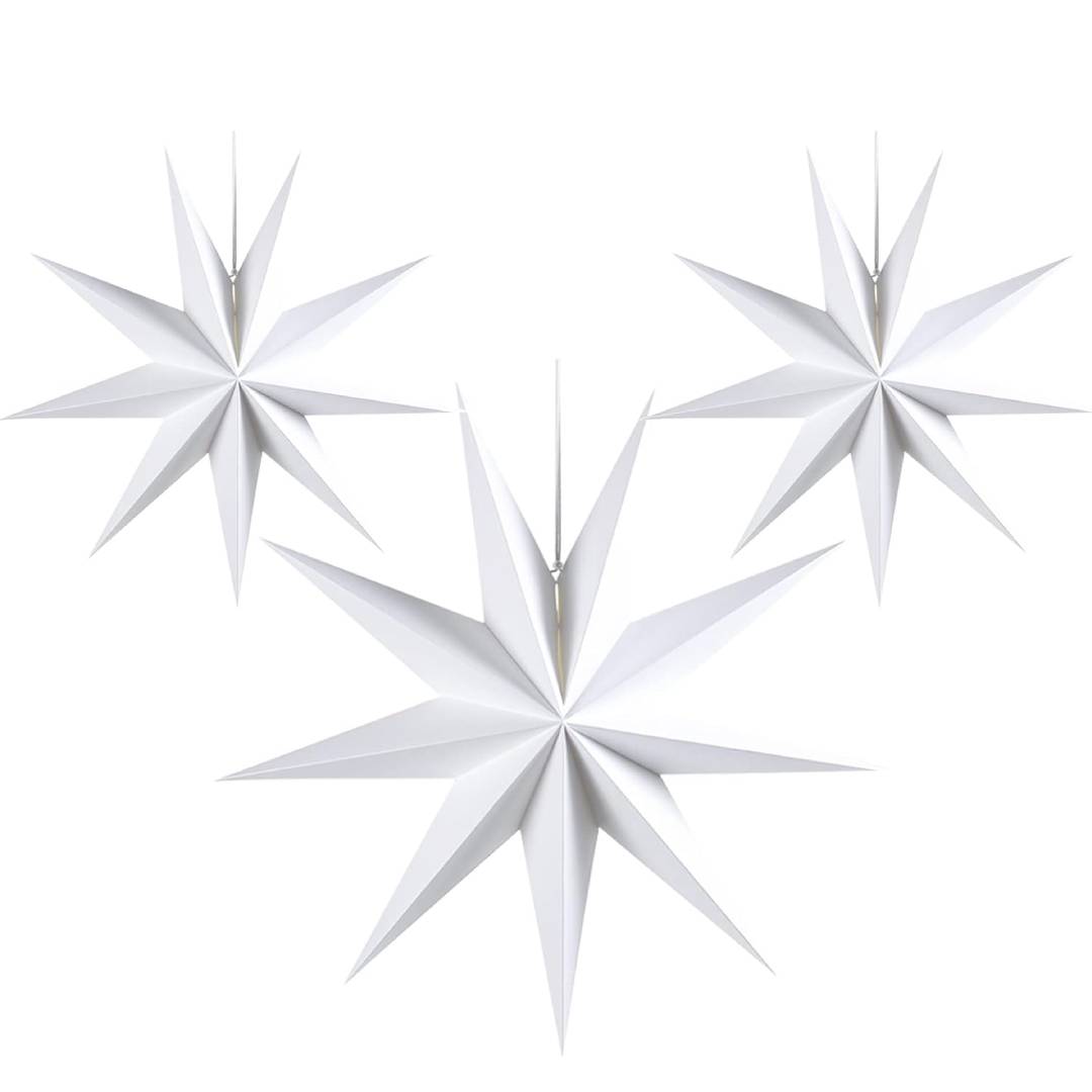 9-Pointed Paper Star Lanterns(12in)