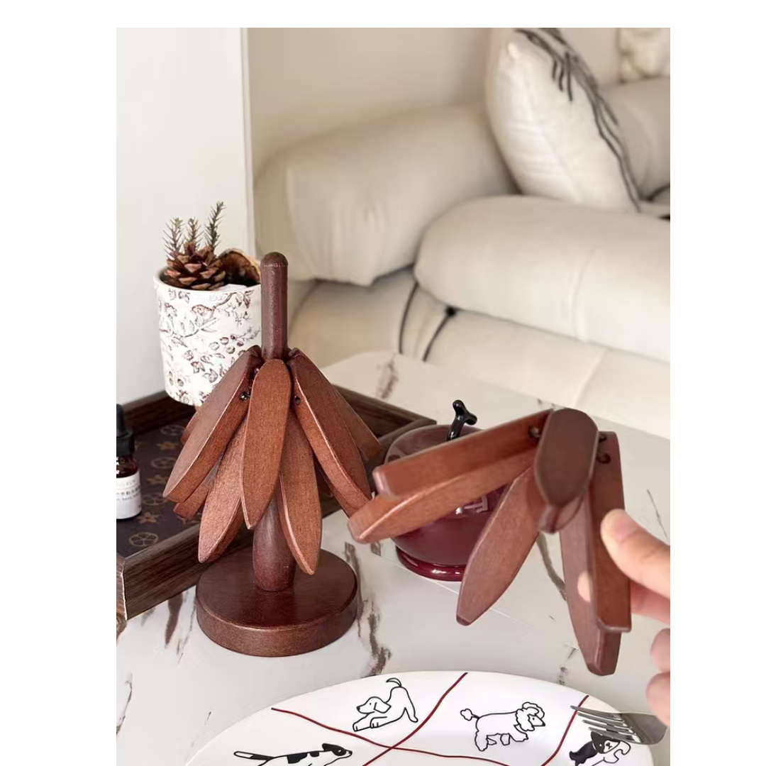 Tree Shape Trivet Set