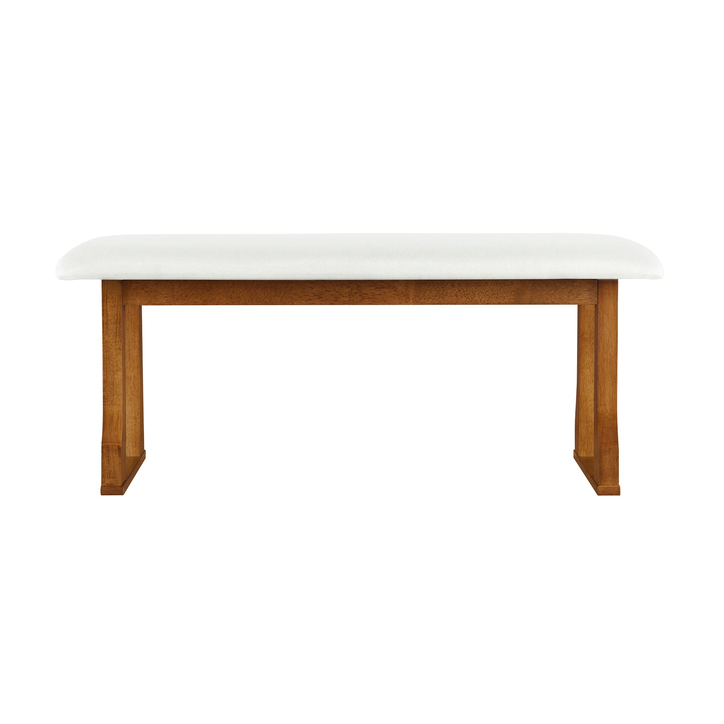 USOFUNS 6-Piece Modern Rubber Wood Dining Set