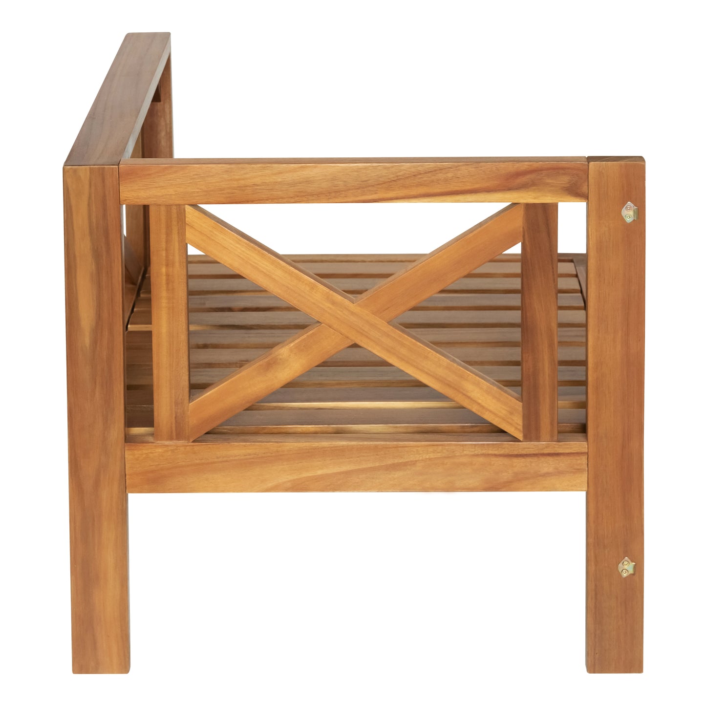 Outdoor Wooden 5 Piece Combination Sofa