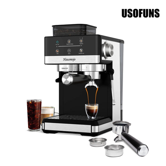 Usofuns Semi-Automatic Espresso Coffee Maker