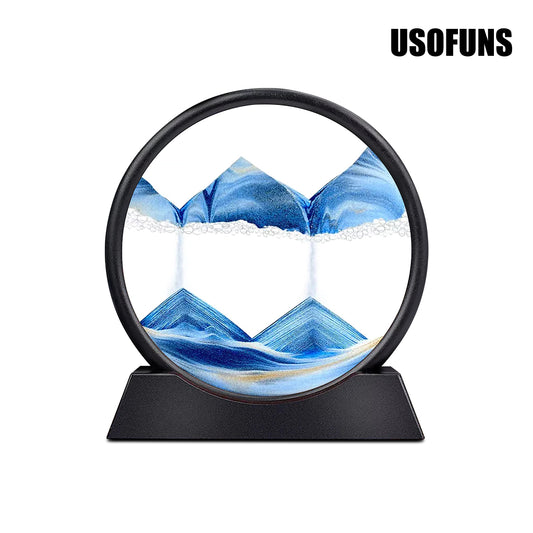 3D Hourglass Deep Sea Sandscape