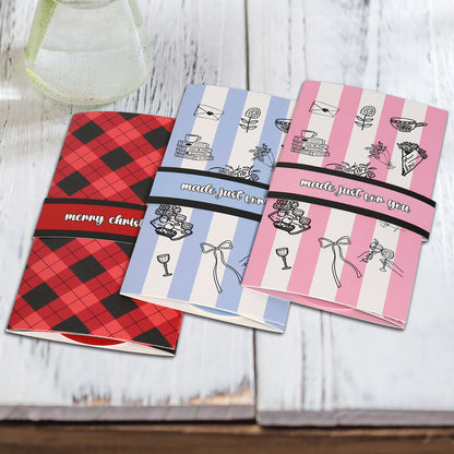 Handmade Christmas gift card booklet