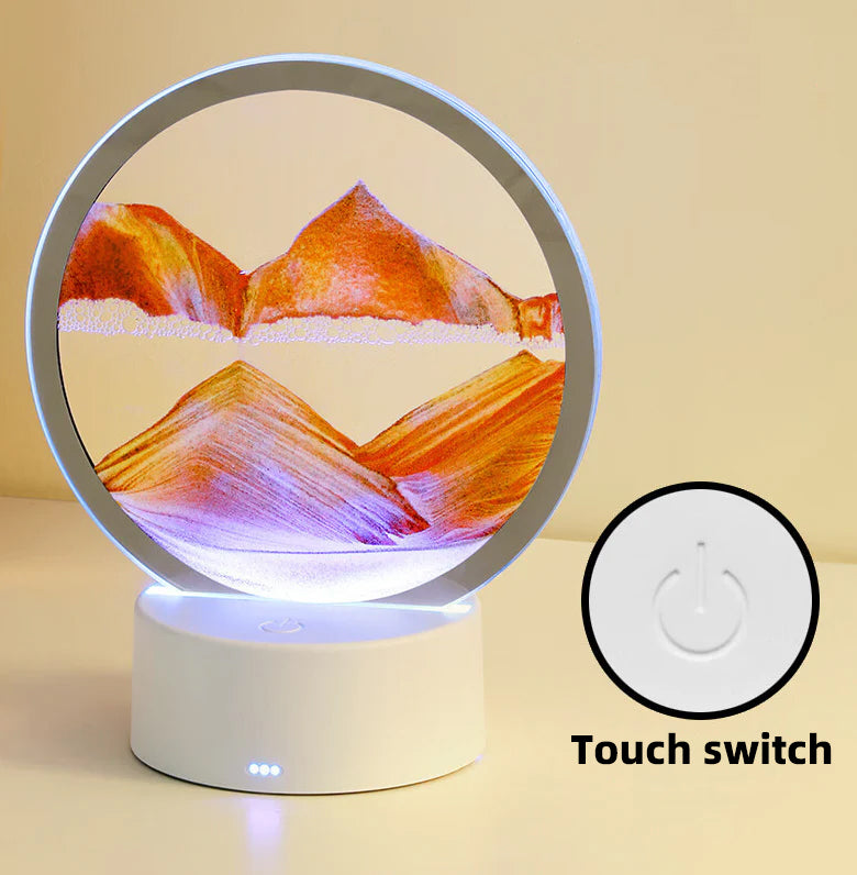 3D Hourglass Deep Sea Sandscape
