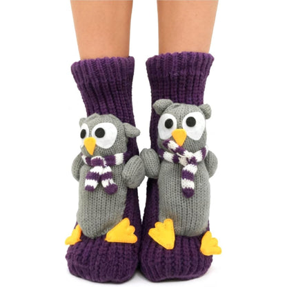 2025 New Cozy 3D knit-animal-socks