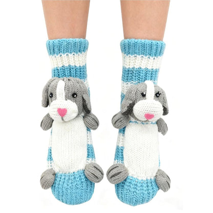 2025 New Cozy 3D knit-animal-socks