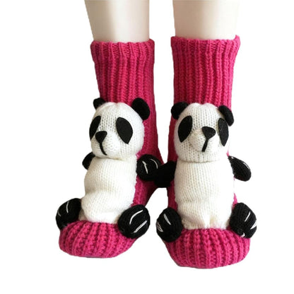 2025 New Cozy 3D knit-animal-socks