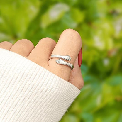 Adjustable Dad & Daughter Hug Ring