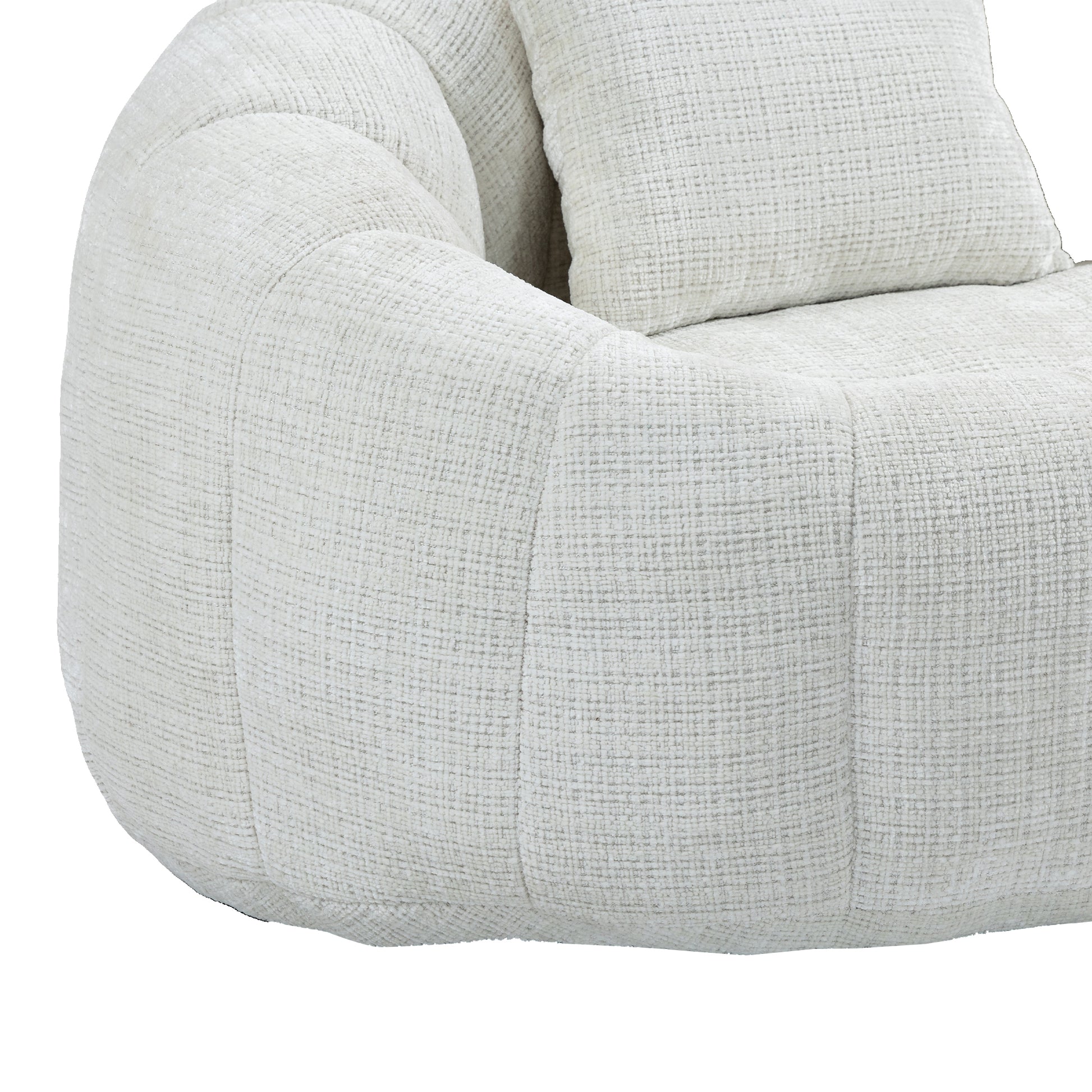 Small Twin Loveseat Bean Bag Sofa Chair