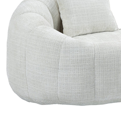 Small Twin Loveseat Bean Bag Sofa Chair