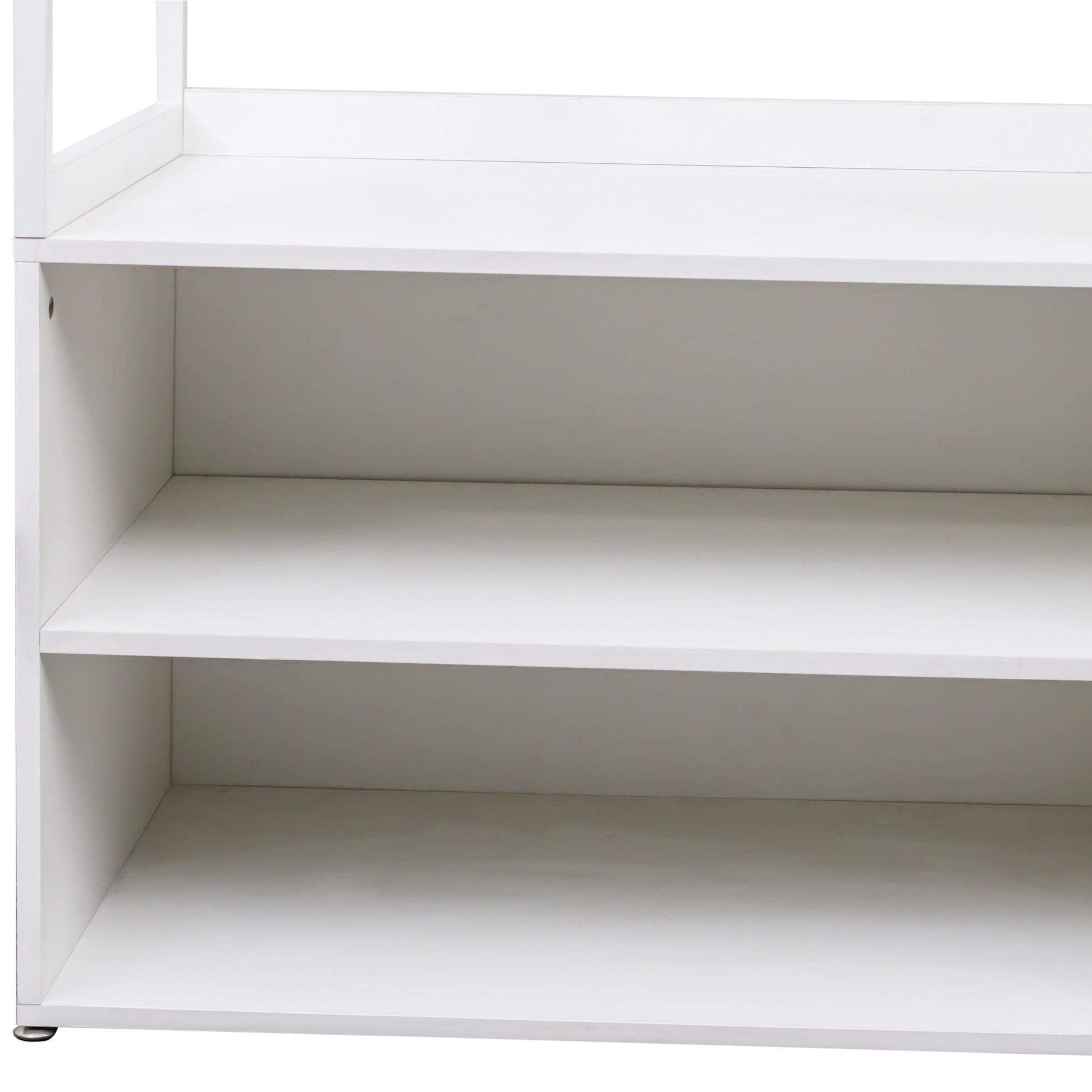 Tall Closet with Hanging Rod