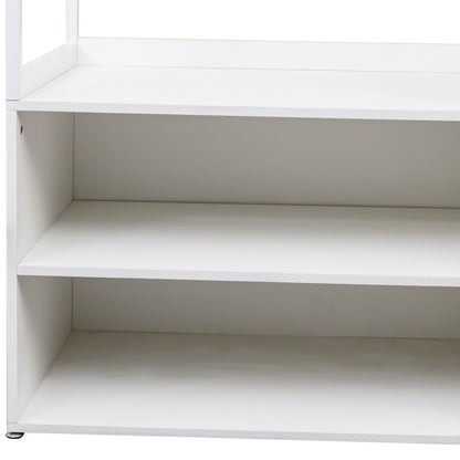 Tall Closet with Hanging Rod