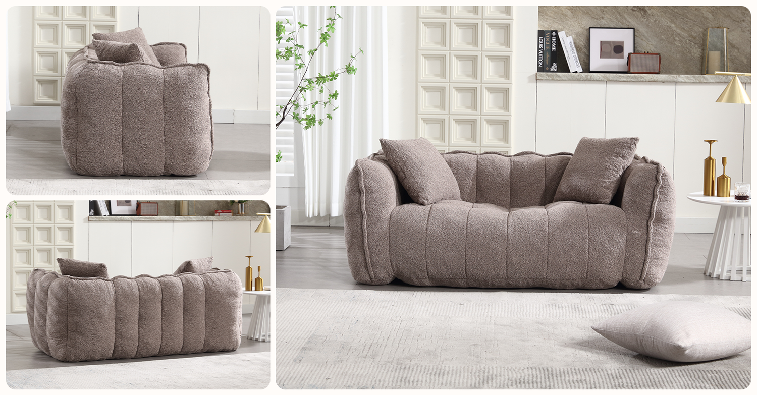 Square Lazy Sofa for Two