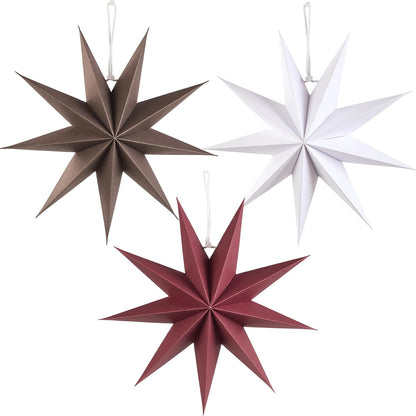 9-Pointed Paper Star Lanterns（12in）