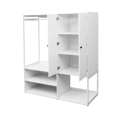 Tall Closet with Hanging Rod