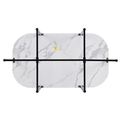 Compact Dining Table Set for 6