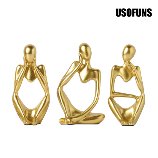 3pcs Abstract Art Sculpture