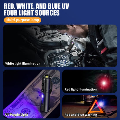 Mini Multifunctional Aluminum Alloy Flashlight
