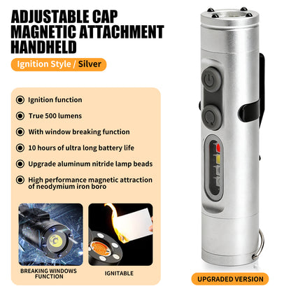 Mini Multifunctional Aluminum Alloy Flashlight