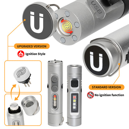 Mini Multifunctional Aluminum Alloy Flashlight