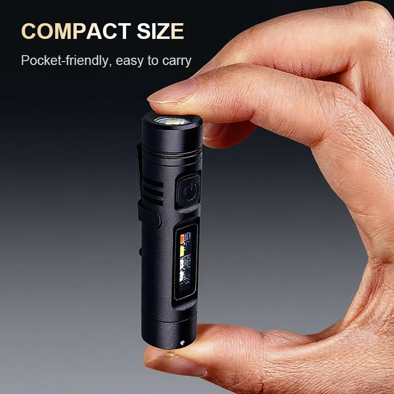Mini Multifunctional Aluminum Alloy Flashlight