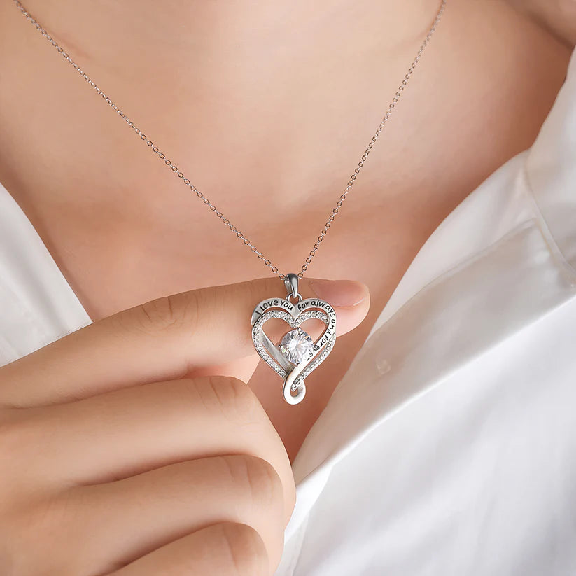 To My Wife - Love You Forever & Always Necklace