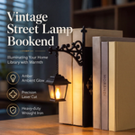 Miniature Retro Streetlight Bookend Light