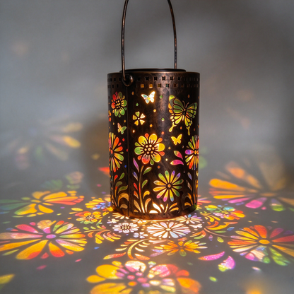 Butterfly Solar Lanterns Waterproof Hanging Lights