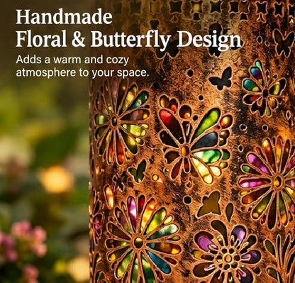 Butterfly Solar Lanterns Waterproof Hanging Lights