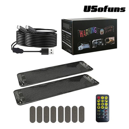 Colorful Eye Lamp Soft Screen for Car Windows