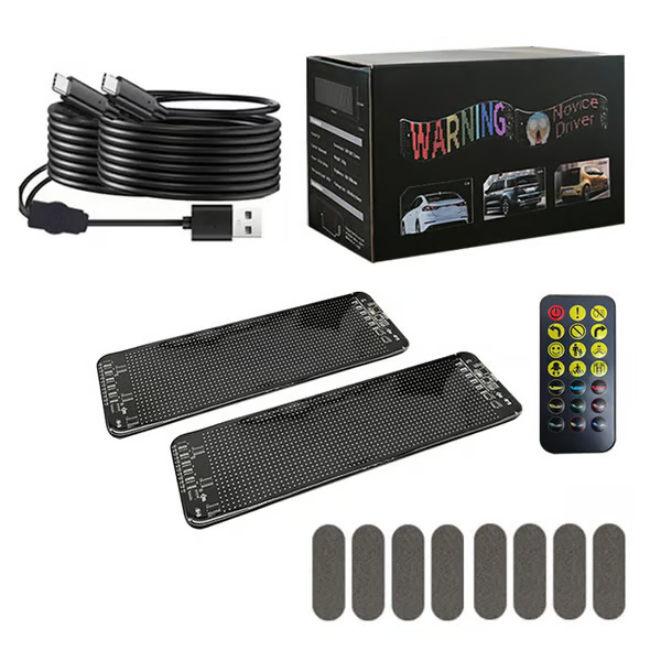 Colorful Eye Lamp Soft Screen for Car Windows
