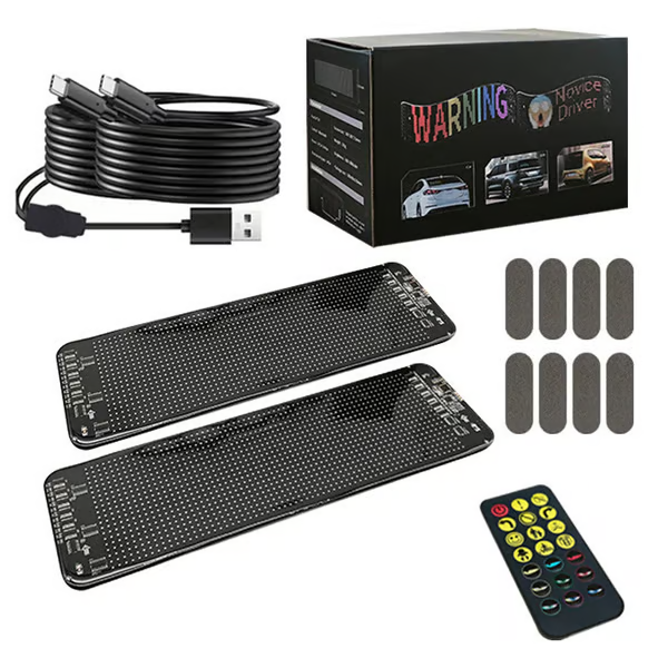 Colorful Eye Lamp Soft Screen for Car Windows
