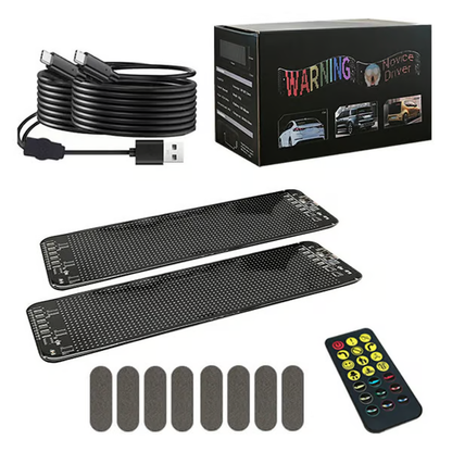 Colorful Eye Lamp Soft Screen for Car Windows