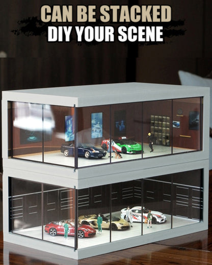 1/64 Scale Car Showroom Diecast Model