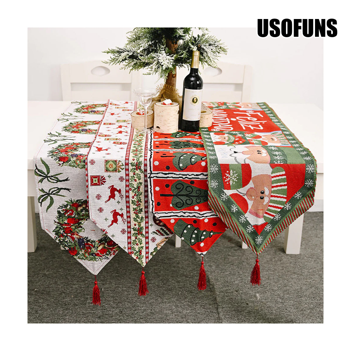Creative Christmas Tablecloth