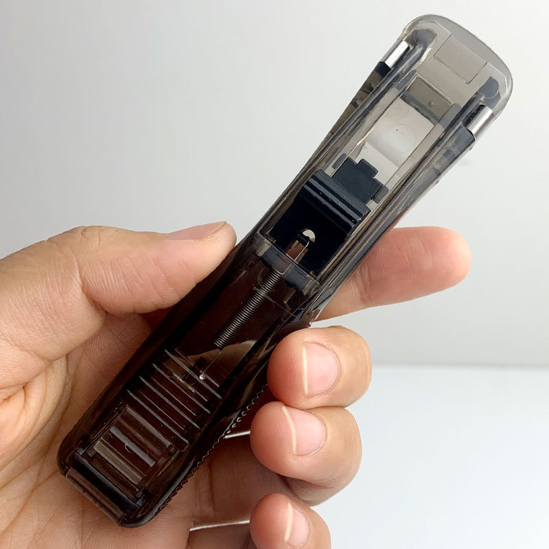 Portable Binder Clip Stapler - Includes 58 reusable clips