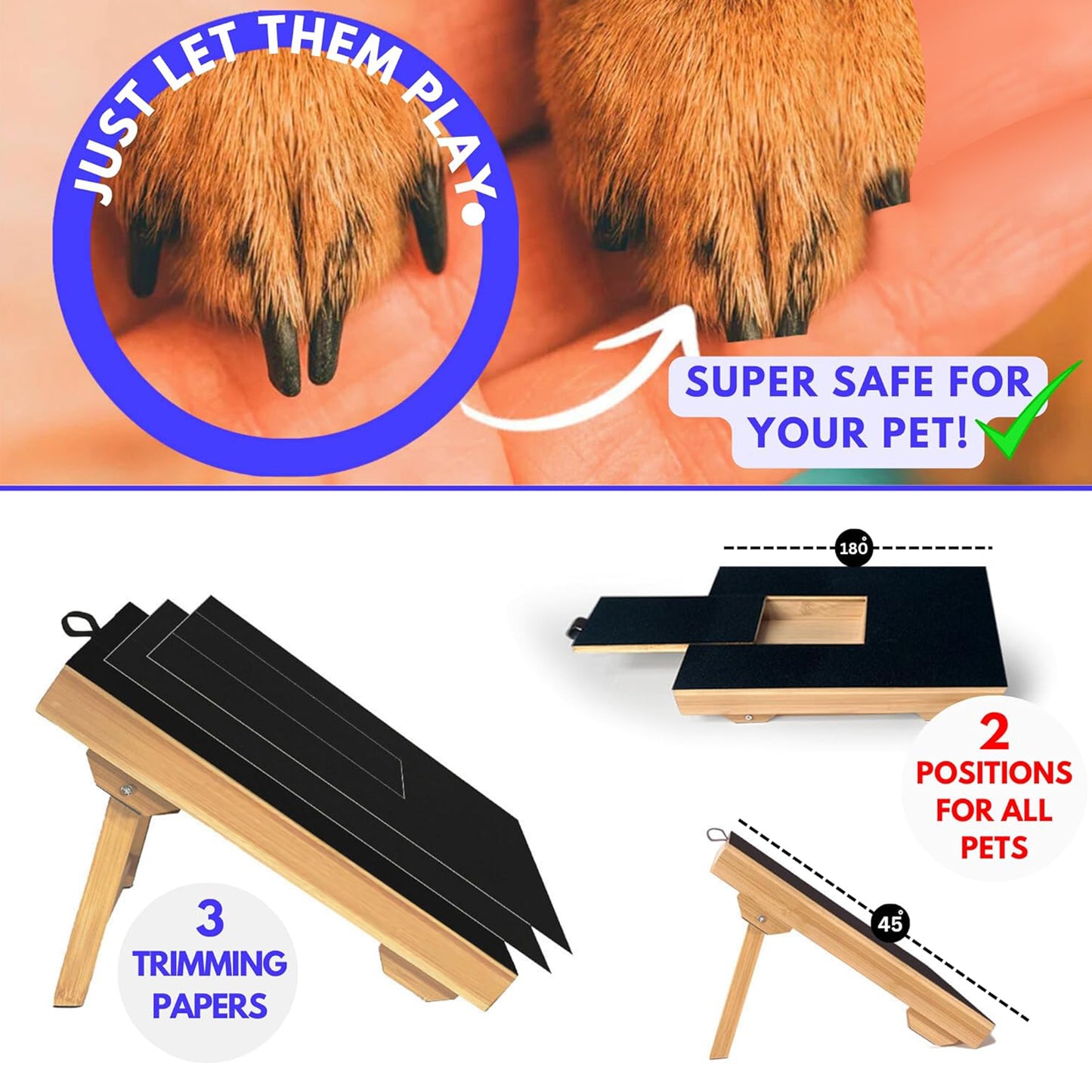 Dog Nail File Board Scratch Pad