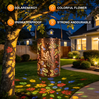 Hanging Dragonfly Solar Garden Light