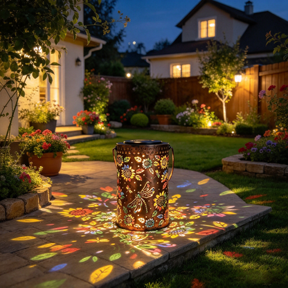 Hanging Dragonfly Solar Garden Light