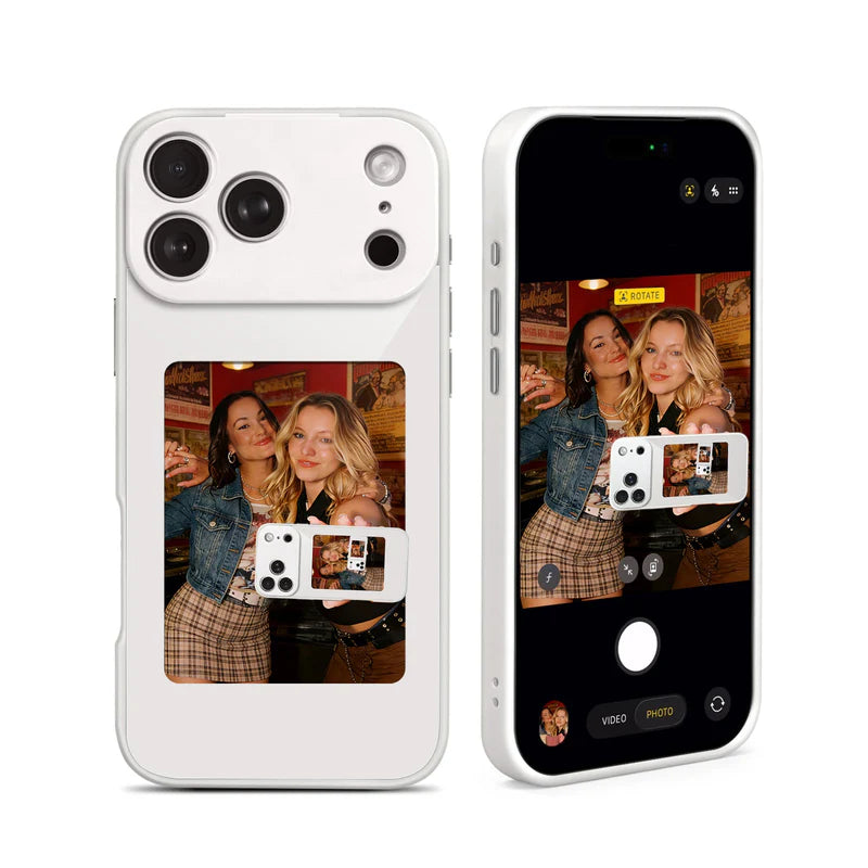 Personalized E-ink Phone 17 Case (Square)