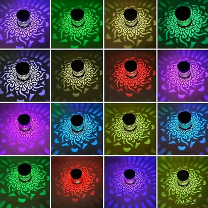 Solar Mandala Wall Light Projector
