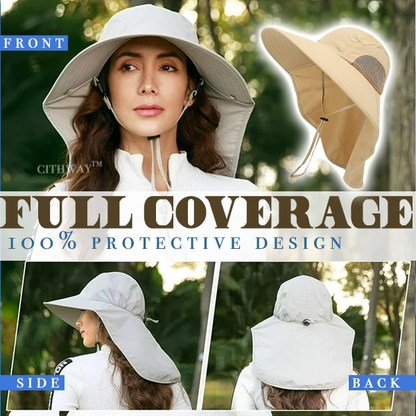 All-Round Sun Protective Outdoor Fisherman Hat