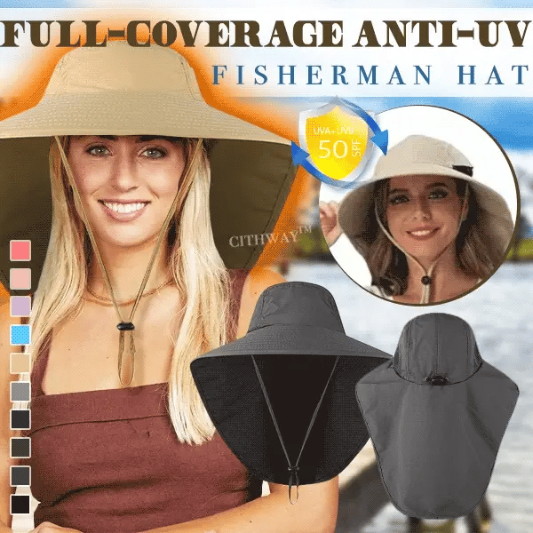 All-Round Sun Protective Outdoor Fisherman Hat