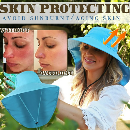 All-Round Sun Protective Outdoor Fisherman Hat