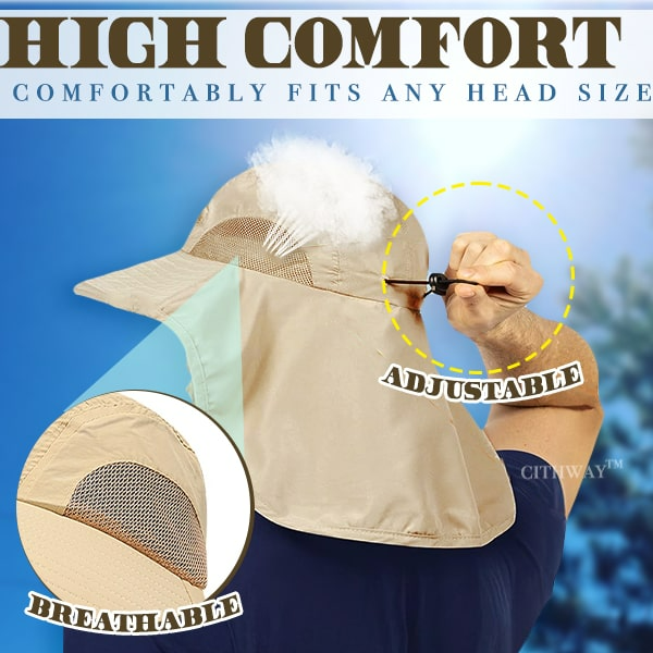 All-Round Sun Protective Outdoor Fisherman Hat