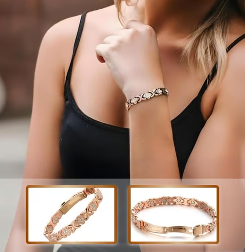 Flower Copper Bracelet（Solid Copper）