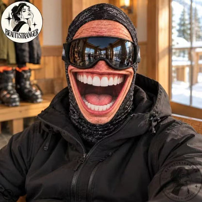 3D Funny Realistic Face Ski Mask