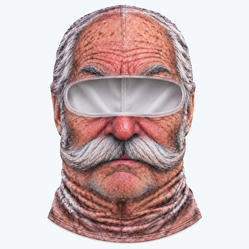 3D Funny Realistic Face Ski Mask