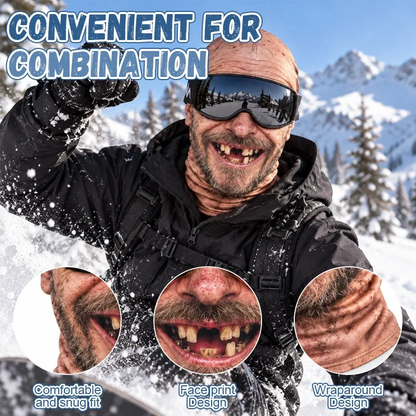 3D Funny Realistic Face Ski Mask