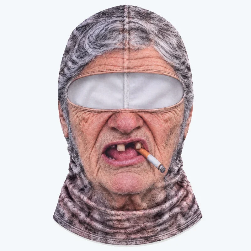 3D Funny Realistic Face Ski Mask